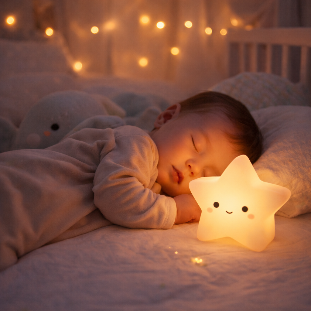 Les avantages d’une veilleuse pour les nuits de bébé