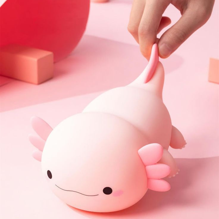 Veilleuse Axolotl souple
