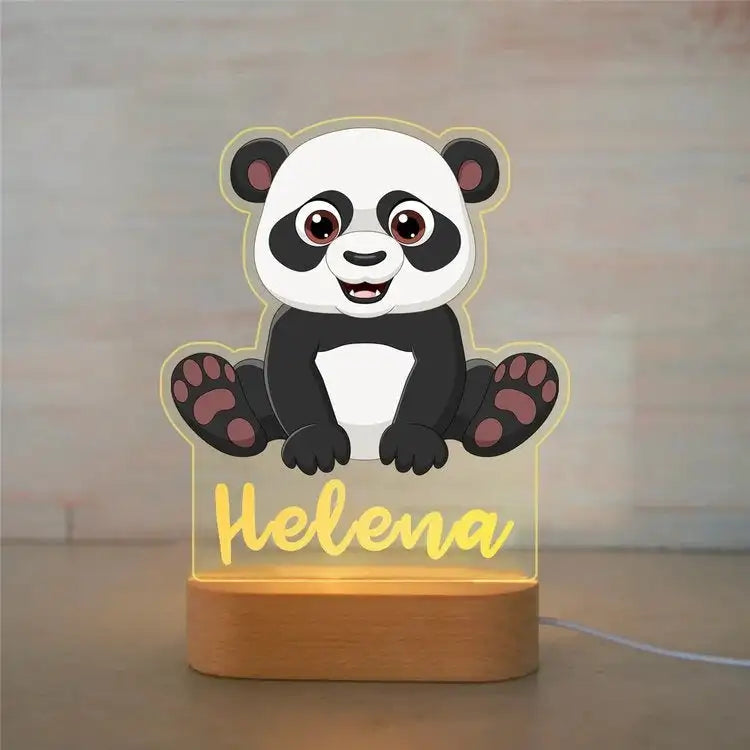 Veilleuse personnalisable panda