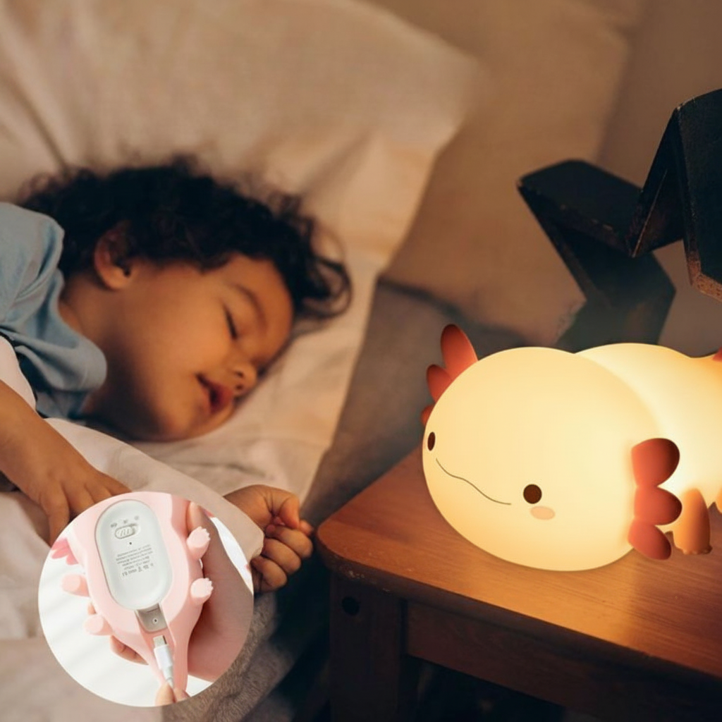 Axolotl lumineux