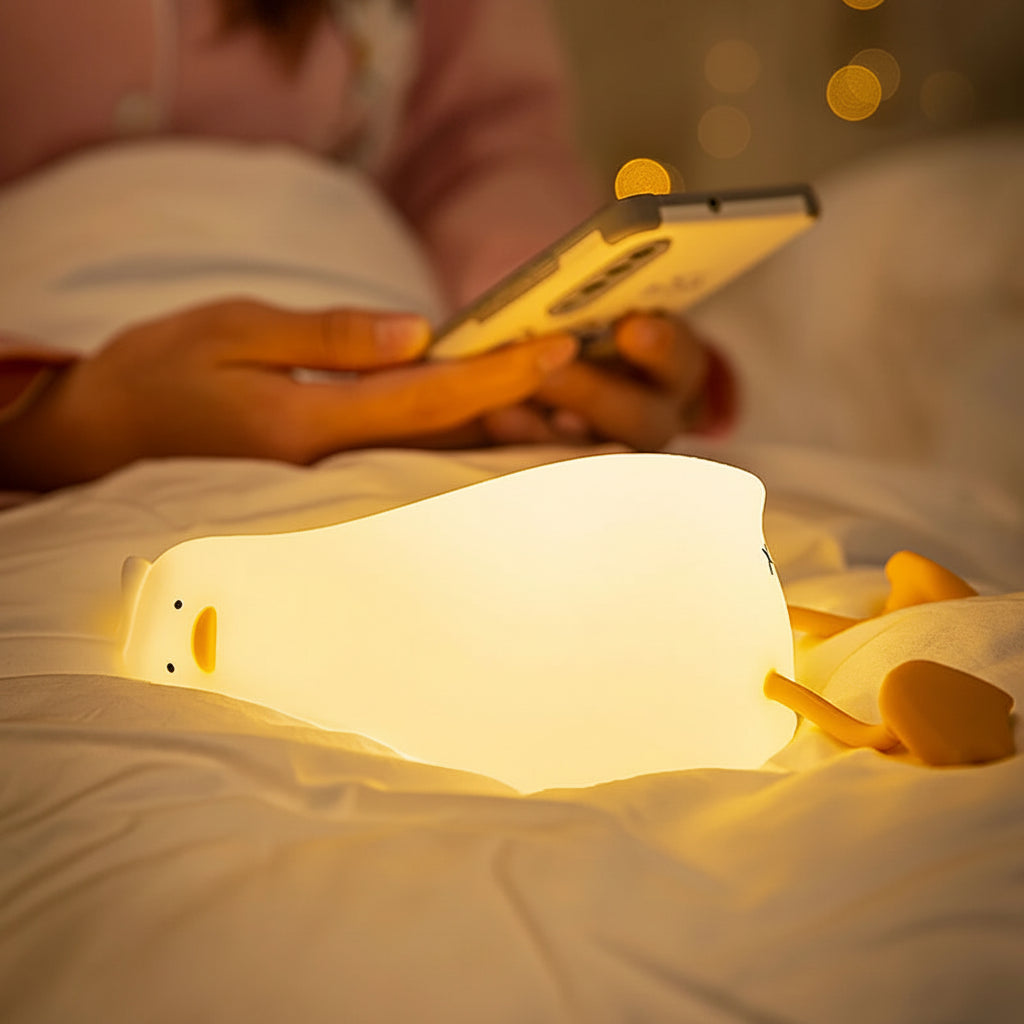 Canard veilleuse mignon