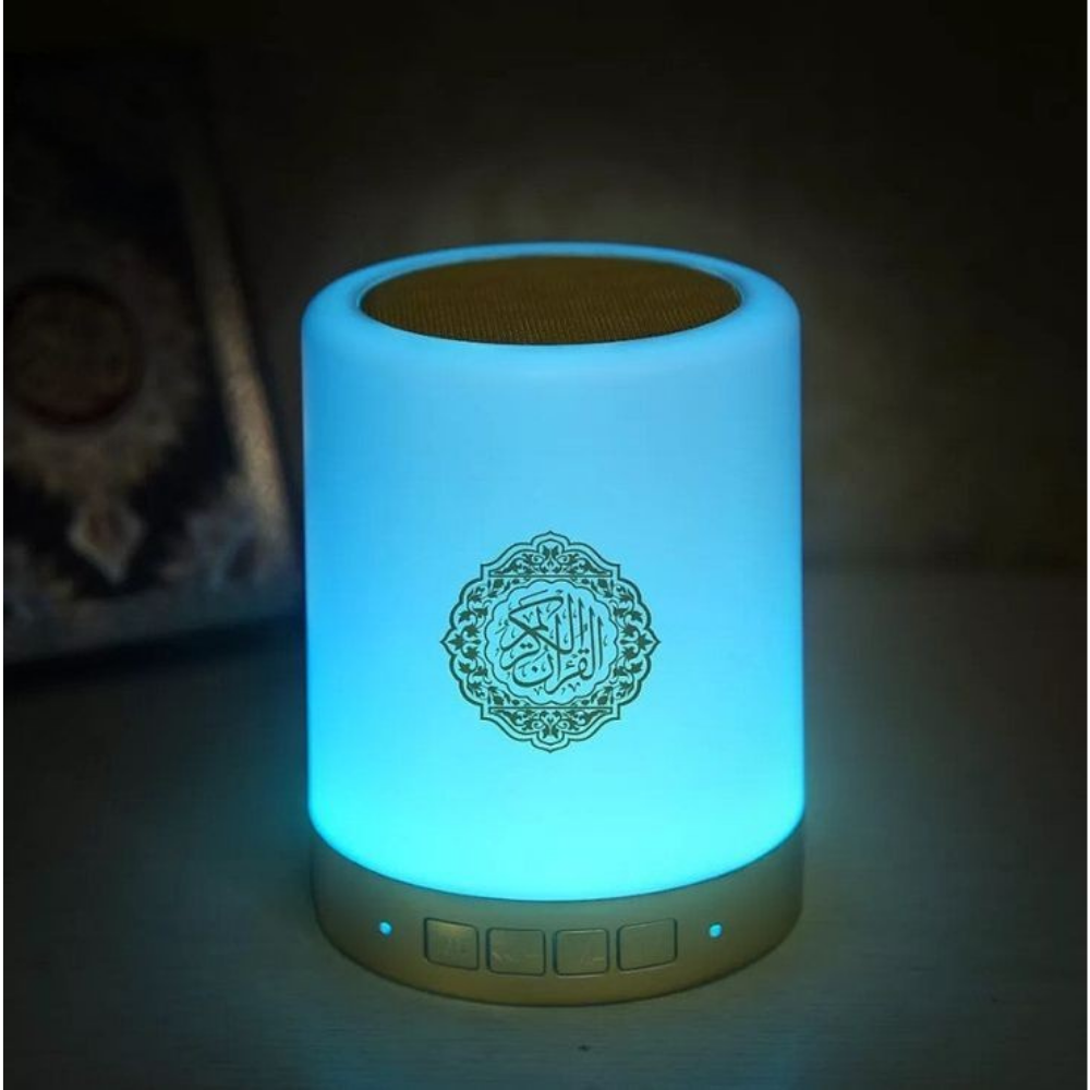 Veilleuse Coran bleu