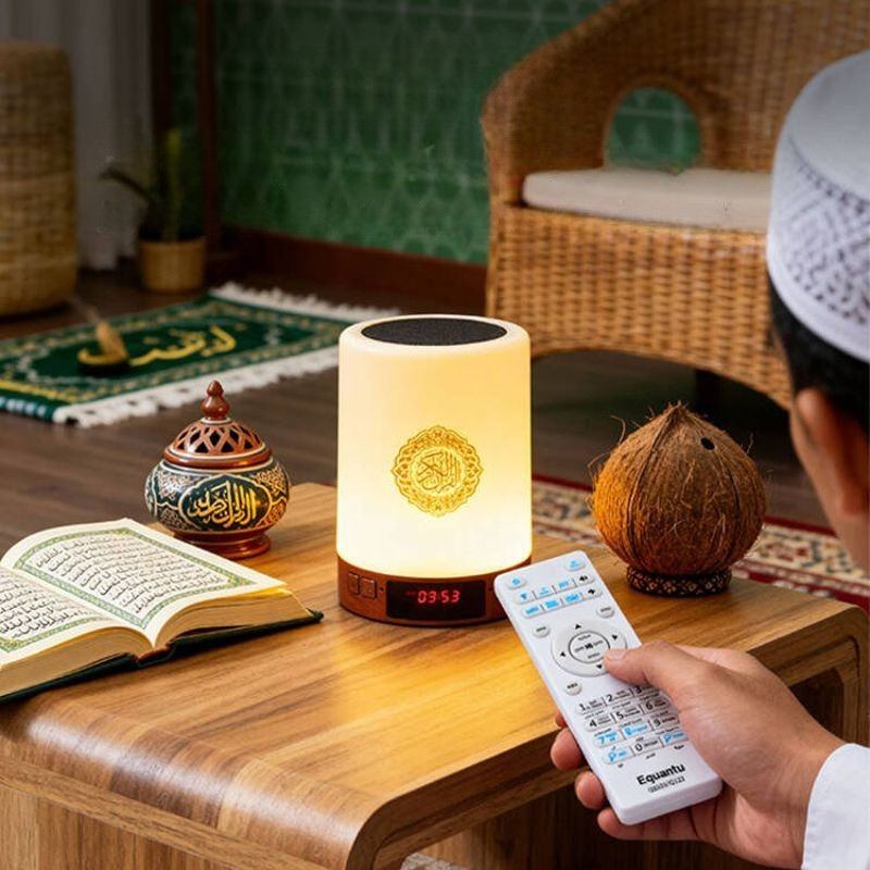 Enceinte coranique lumineuse