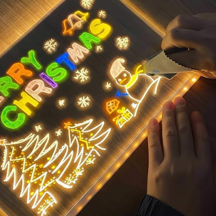 Veilleuse notes effaçable