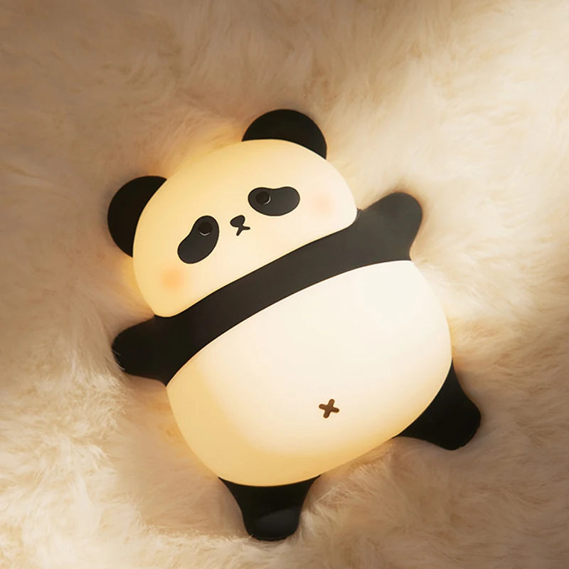 veilleuse panda couché 