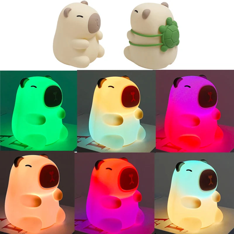 Lampe veilleuse capybara