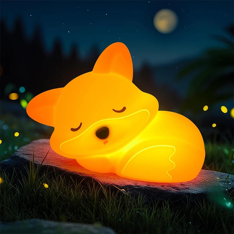 Veilleuse LED renard