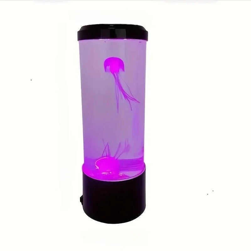 Veilleuse méduse rose 