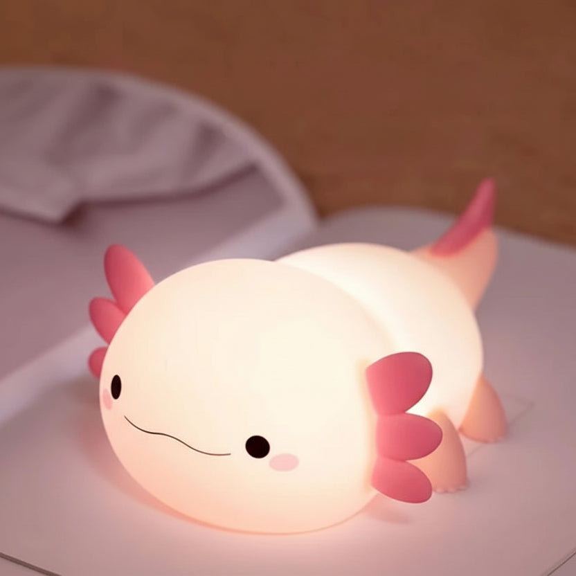 Veilleuse Axolotl