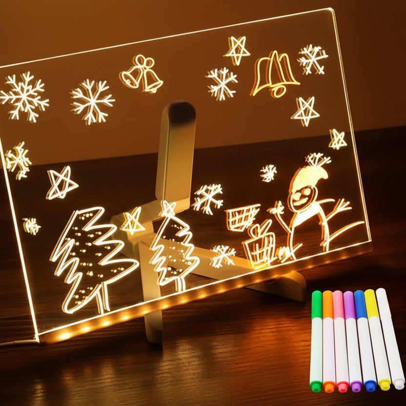 Veilleuse notes plusieurs couleurs