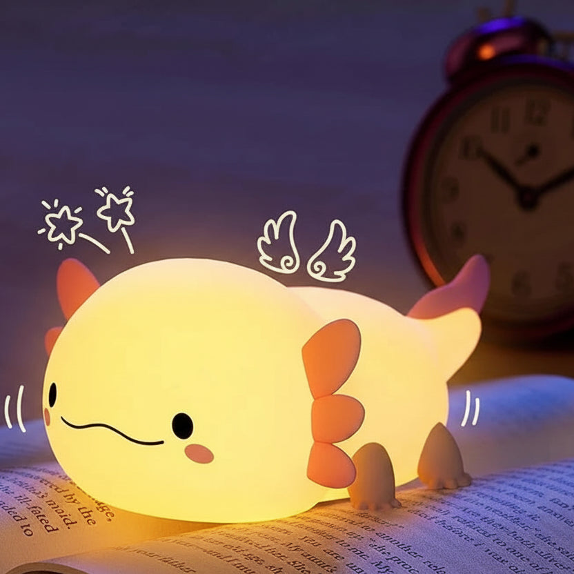 Lampe veilleuse Axolotl