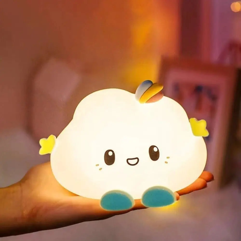 Veilleuse bébé fille nuage