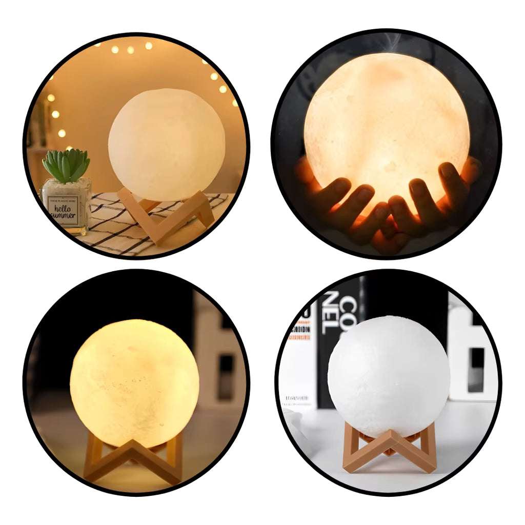 Veilleuse lune décorative 