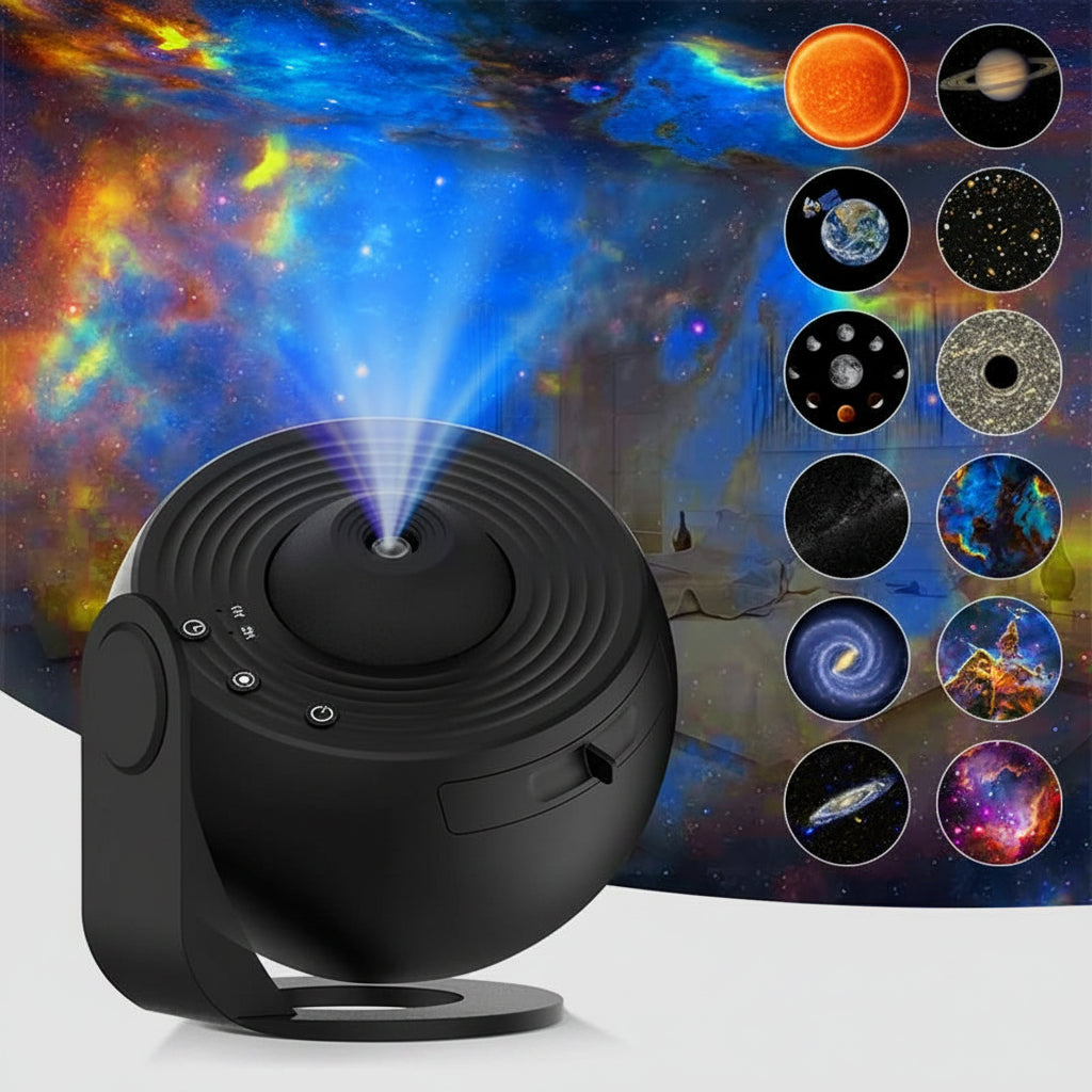 Veilleuse Galaxie noir