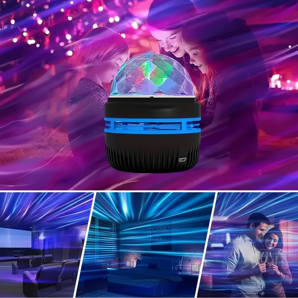 Veilleuse LED cristal
