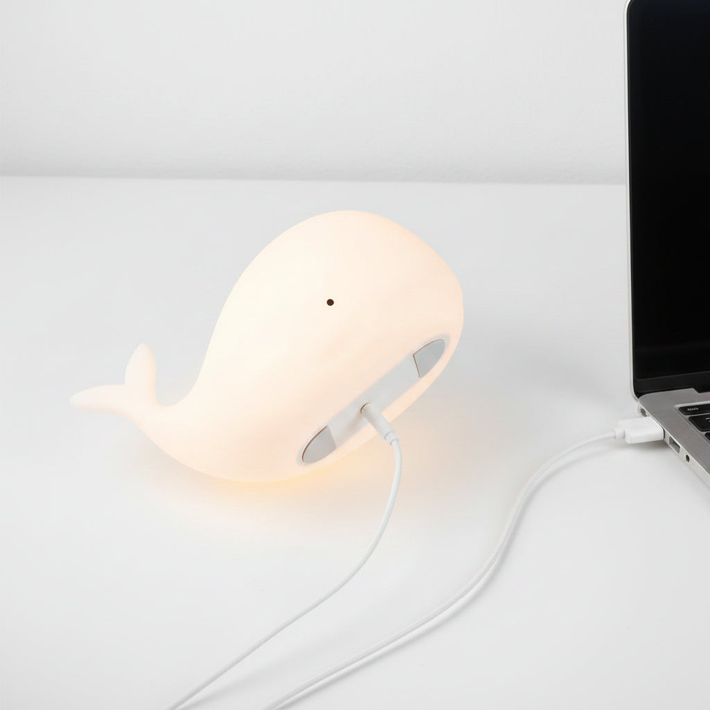 Veilleuse baleine rechargeable 