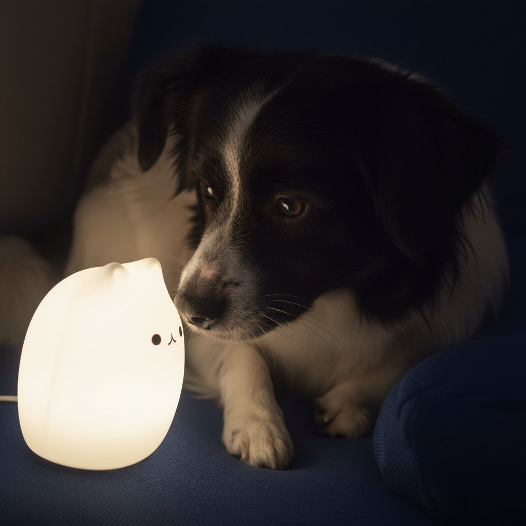 Veilleuse chat pour animaux 