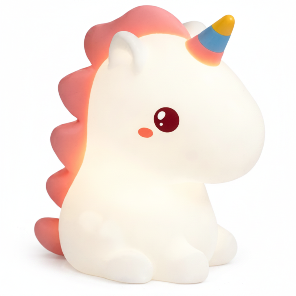 Veilleuse enfant licorne