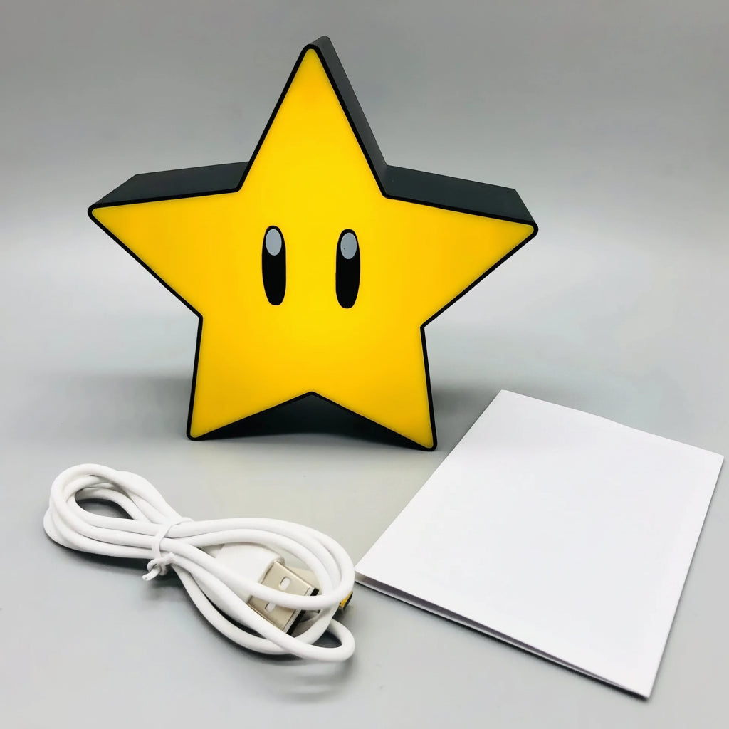 Veilleuse etoile rechargeables 