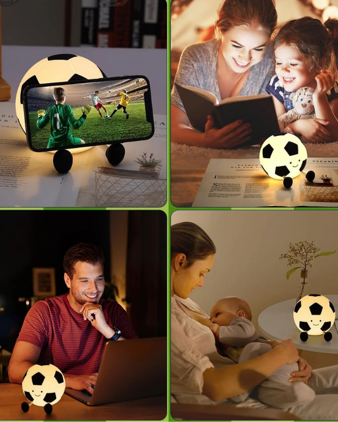 Veilleuse football multisupport 