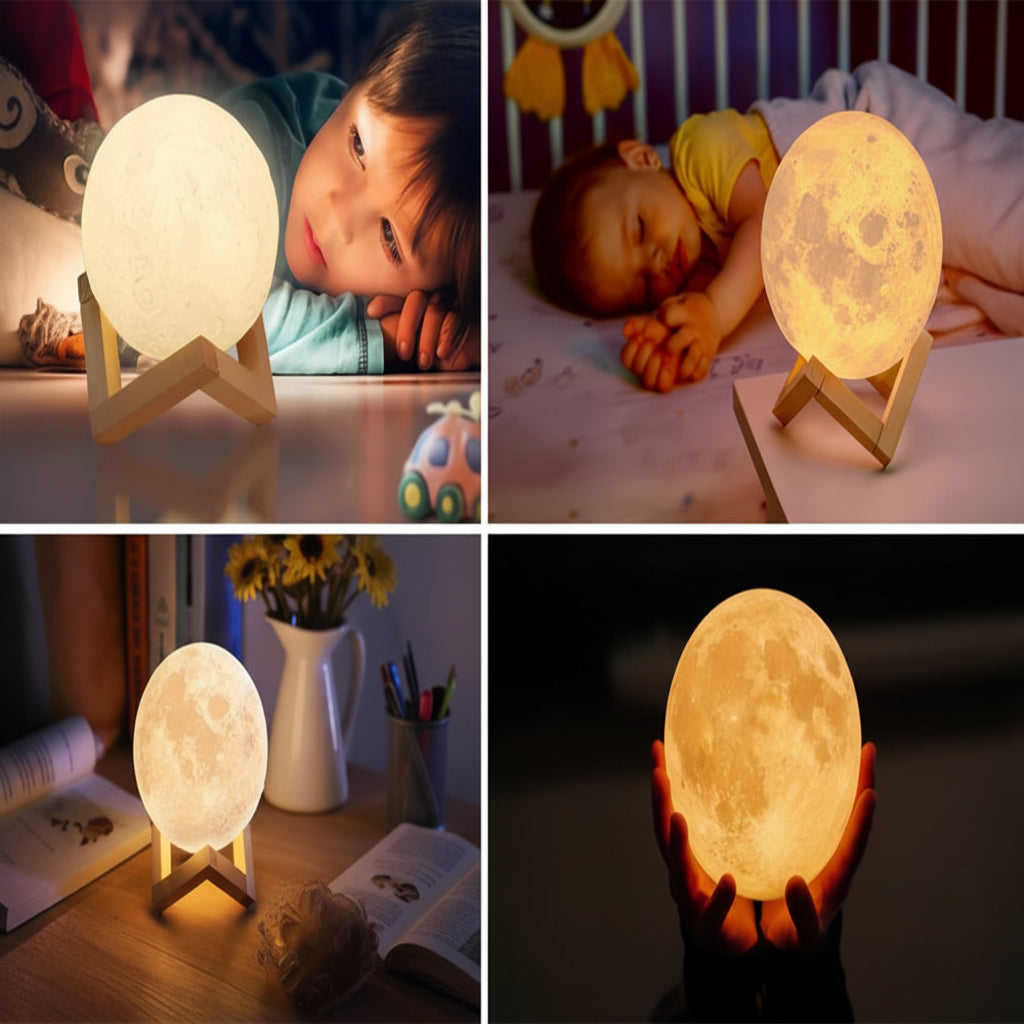 Veilleuse lune LED