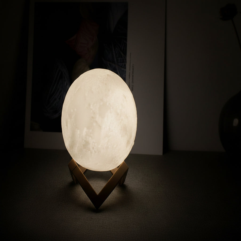 Veilleuse lune froid