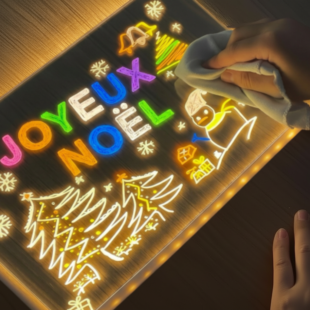 Veilleuse notes effaçable