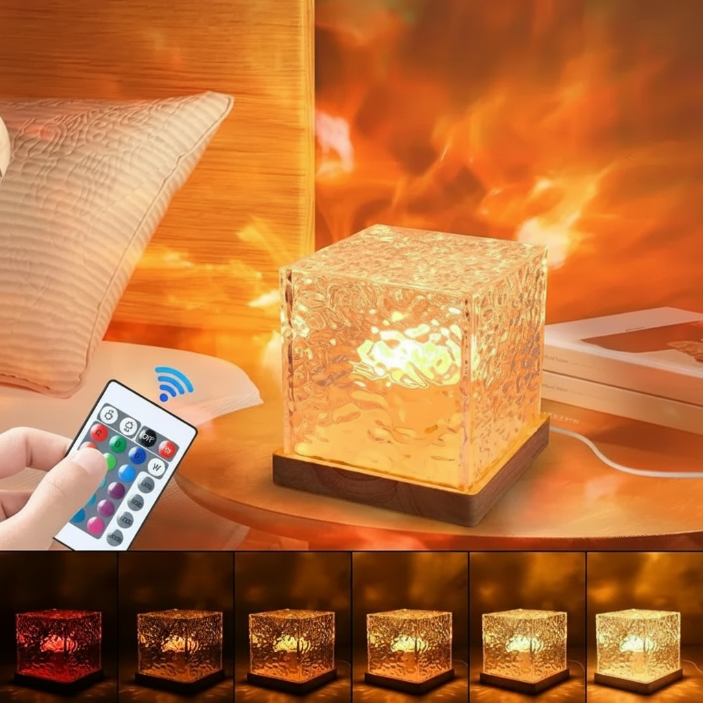 veilleuse Cristal luminosité 