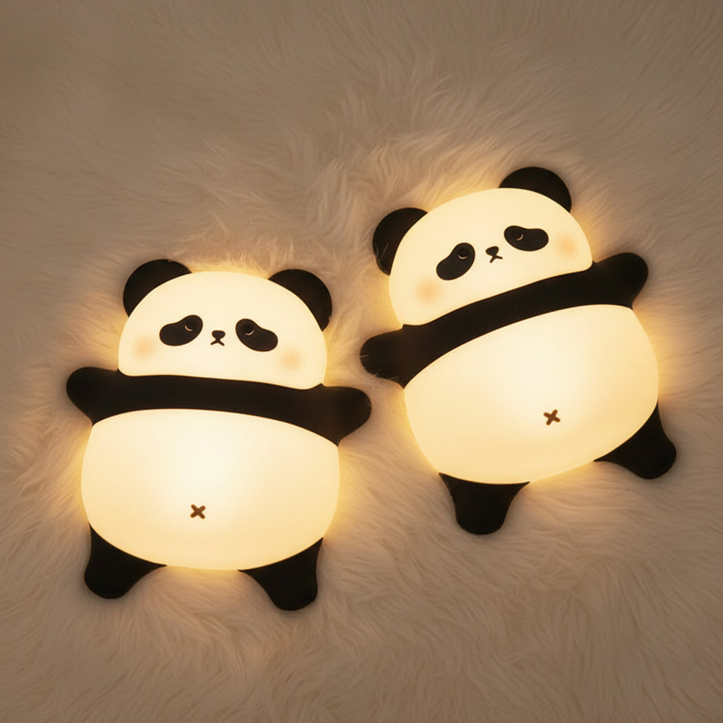 veilleuse panda couché 